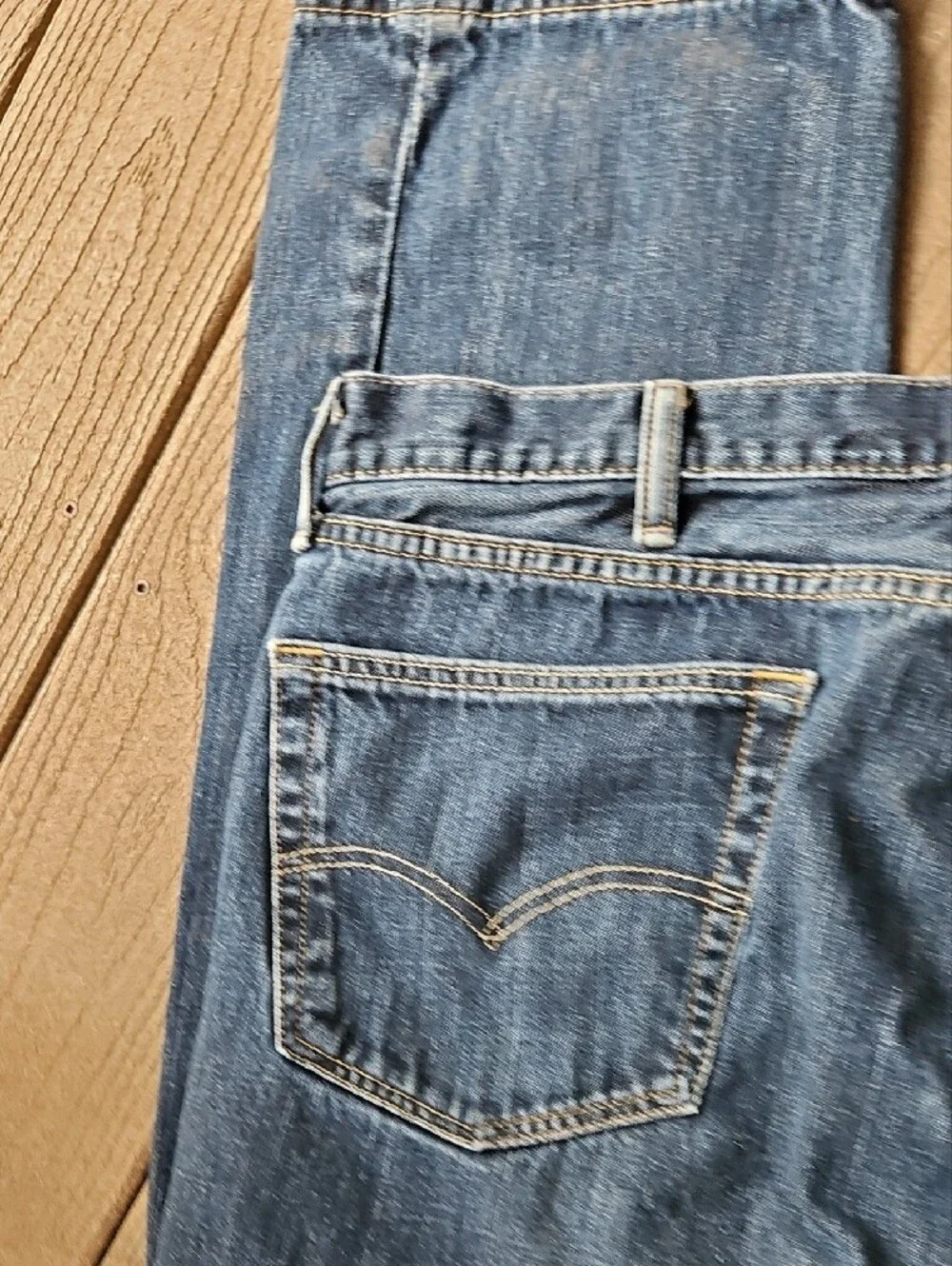 Levi's 505 Jeans W40 L30 Classic Blue Men's Denim Jeans